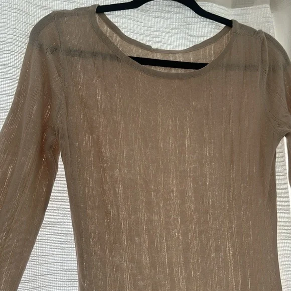 Assymetric Split Sweater Maxi Dress - Picture 3 of 7